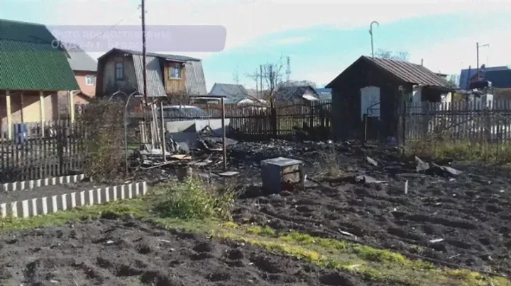В бердском СНТ "Дружба" сгорела дача