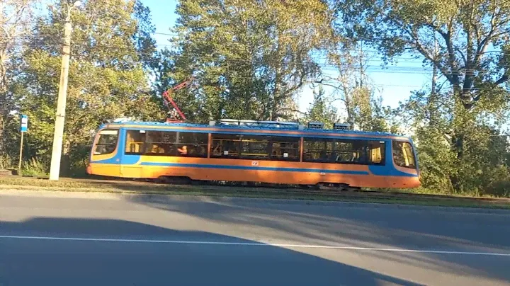 21.09.2024. От Белоснежки до Автодора из окна автобуса. Краснофлотский р-н. Хабаровск.