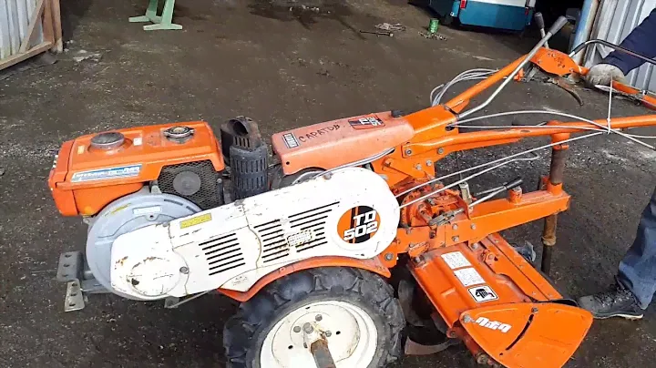 Японский мотоблок Kubota TD502:#Kubota#аренда#продажа#спецтехника#miniteh64#мотоблок#мотокультиватор