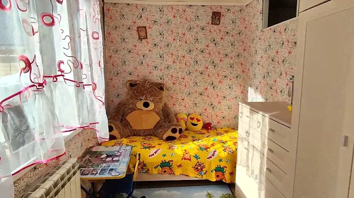 Двух комнатная квартира в одноэтажном доме 53.9м² Раздольное село улица Строителей
