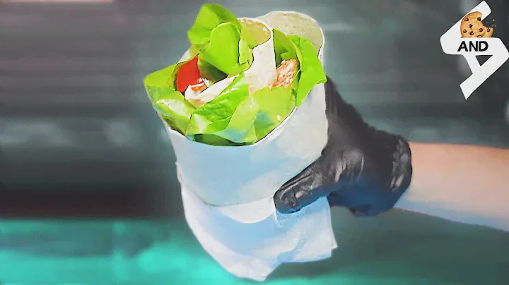 #48 Огромный Фреш Ролл Вместо Шаурмы "Простые, Вкусные, Быстрые, Рецепты" | VANDA