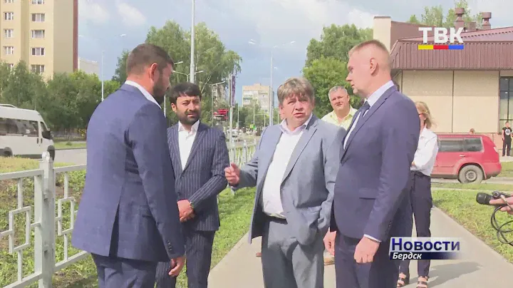 Реконструировано и принято ещё полкилометра улицы Лунная в Бердске