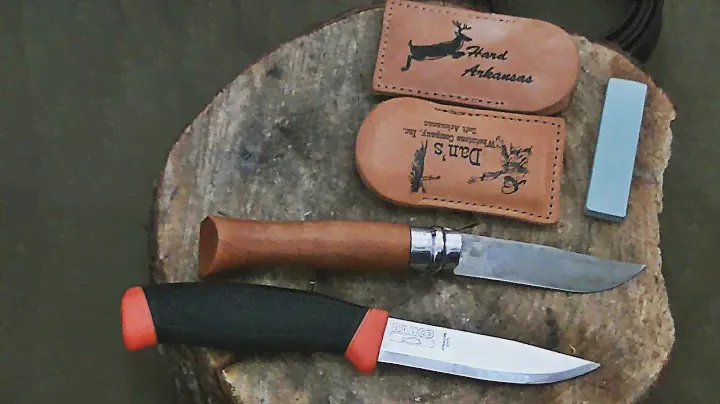 ножи bahco 2444 и opinel 9 после 4 дней похода
