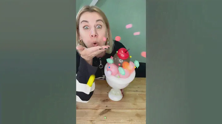 Мороженое из шаров, если соберем 1000 лайков, расскажу как его сделать😉#еда #рецепты #своимируками