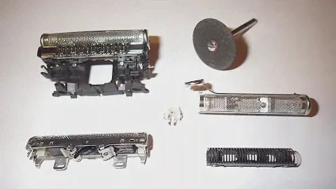 Ремонт сеточки режущего блока бритвы Braun Series 7