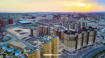 НОВОСТРОЙКИ АКТАУ🌆30.04.2021.🌇Краткий обзор утреннего 17-мкр-на.