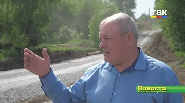 Жителям Новой – новая дорога. В с. Морозово заняты строительством и ремонтом проездов