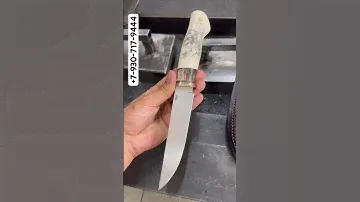 Эксклюзивный нож из стали S390. Премиальный нож ручной работы #ножиручнойработы #эксклюзивныеножи