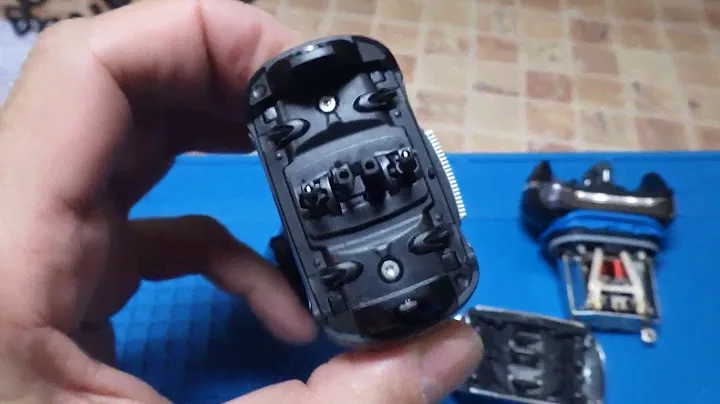 Результат сборки головки электробритвы Braun Series 9/The result of assembly of Braun Series 9 head