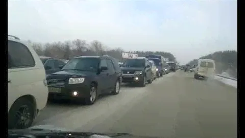 Авария на Бердском шоссе. 24.11.12