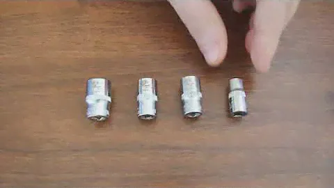 Головки двенадцатигранные 6, 9, 10, 12 мм, 1/4" Ega Master