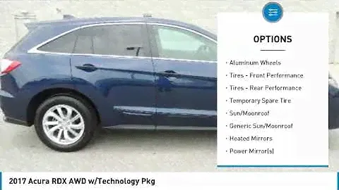 2017 Acura RDX 3384A