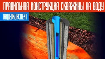 Правильная конструкция скважины на воду