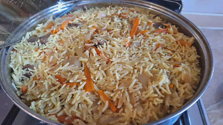 Тестирую новую кастрюлю. Вкусный плов.