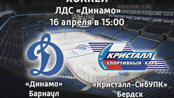 16.04.2016. "Динамо" Барнаул - "Кристалл-СибУПК" Бердск 6:3 - товарищеский матч