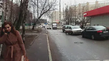 Москва 2170 Элеваторный переулок весна день
