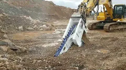 Траншеекопатель бара на экскаватор ETR Kemroc (Германия)