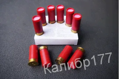 Патрон сигнальный 12 кал 45мм Красный 1шт, Бердск