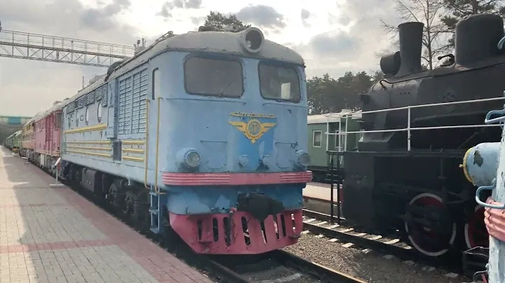 ЖЕЛЕЗНАЯ ДОРОГА. Музей железной дороги на станции Сеятель Новосибирская область. Часть №2