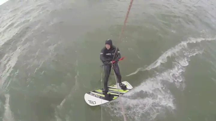 Кайтсерфинг - пляж Звезда г. Новосибирск - 15.10.22 - Flyboard Razor