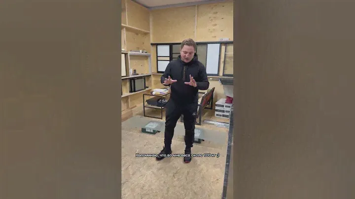 Тест прочности каленого стекла 4мм
