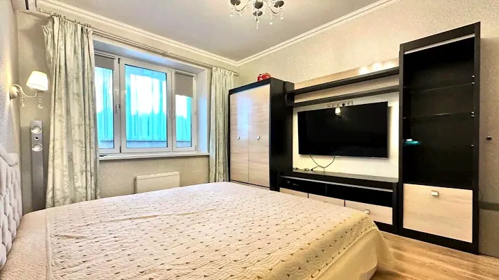 Город Домодедово улица Лунная дом 29. Продается 1-ком. квартира общей площадью 43,5м. 5/17-этаж.