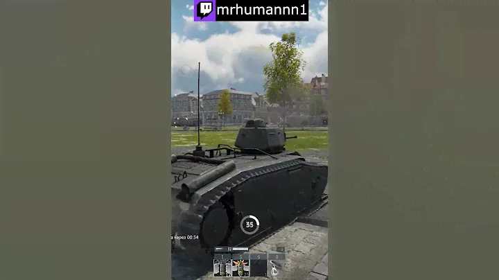 Секретное детище французских инженеров вырвалось на свободу #warthunder #meme #tank #france #bug
