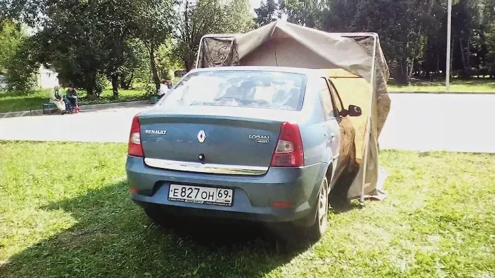 Складные тенты гаражи
