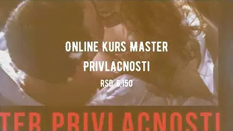 Online Kurs Master Privlacnosti /online seminari