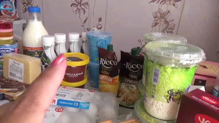Продуктовая корзина(обзор продуктов с магазина Магнит у дома)