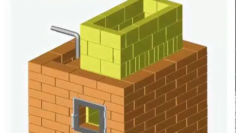 Кирпичная печь для бани