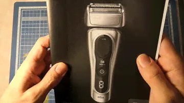 Распаковка электробритвы Braun Series 8  модель 8325s