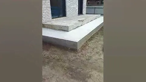 Устройство отмостки вокруг дома, Новосибирск, п.Мичуринский.