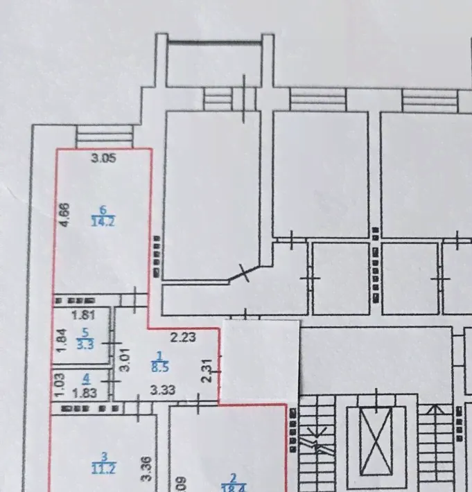Продам двухкомнатную квартиру вторичку 63.0 м² этаж 3/9 город Бердск улица Ленина 23