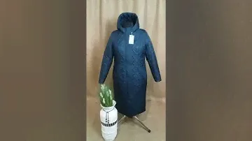Обзор стеганного зимнего пальто Русалина. Женское зимнее пальто ОПТом
