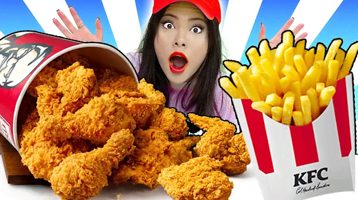 LILY BUILDS HER OWN KFC AT HOME TO MAKE THE WORLD’S LARGEST FOOD BY SWEEDEE